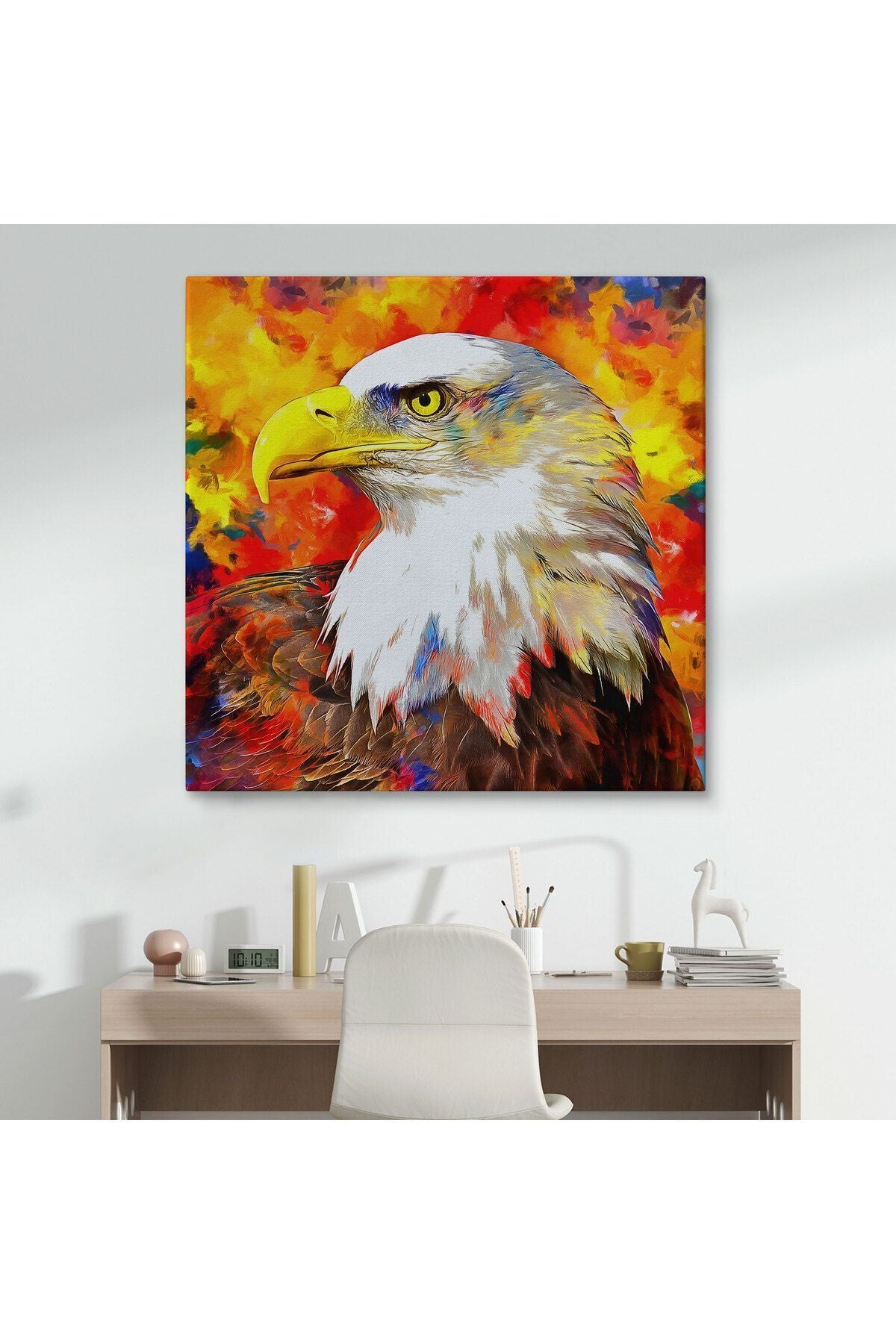 Yağlı Boya Kartal Kanvas Tablo-5909
