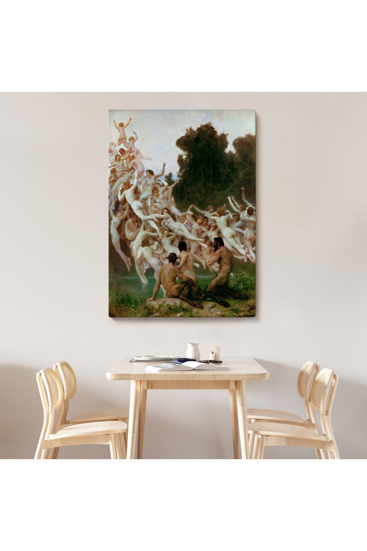 William-Adolphe Bouguereau Tarafından Çizilen Oreads Adlı Tablosu -6370