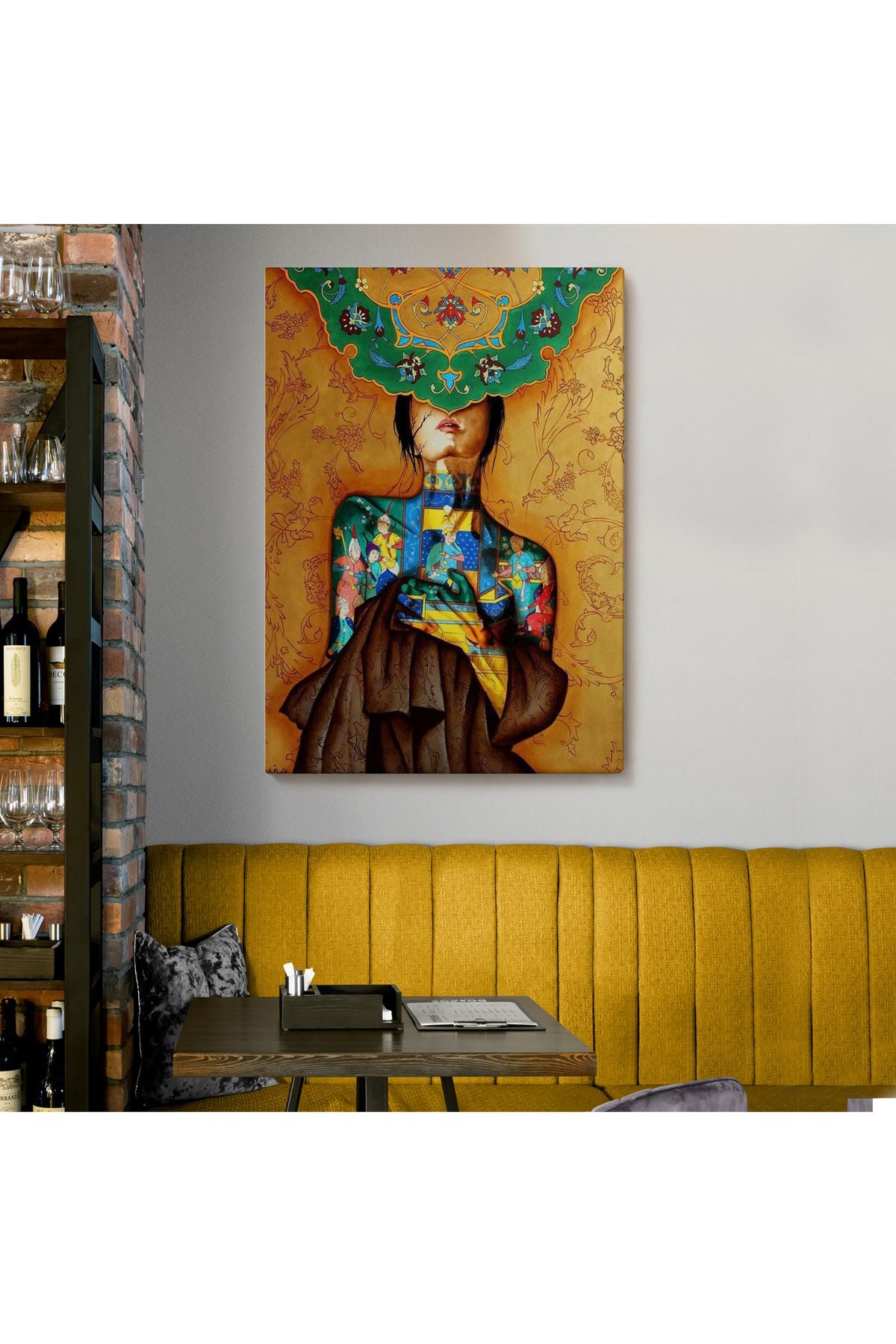 Ukrayna Temalı Dekoratif Duvar Tablosu-6134