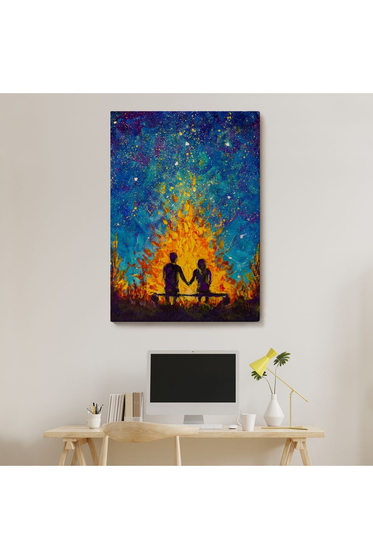 Nevruz Ateşini İzleyen Aşıklar Tablosu-5995