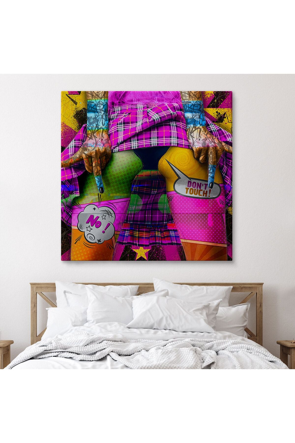 Don’t Touch Yazan Sexi Tablo Pop Art-5891