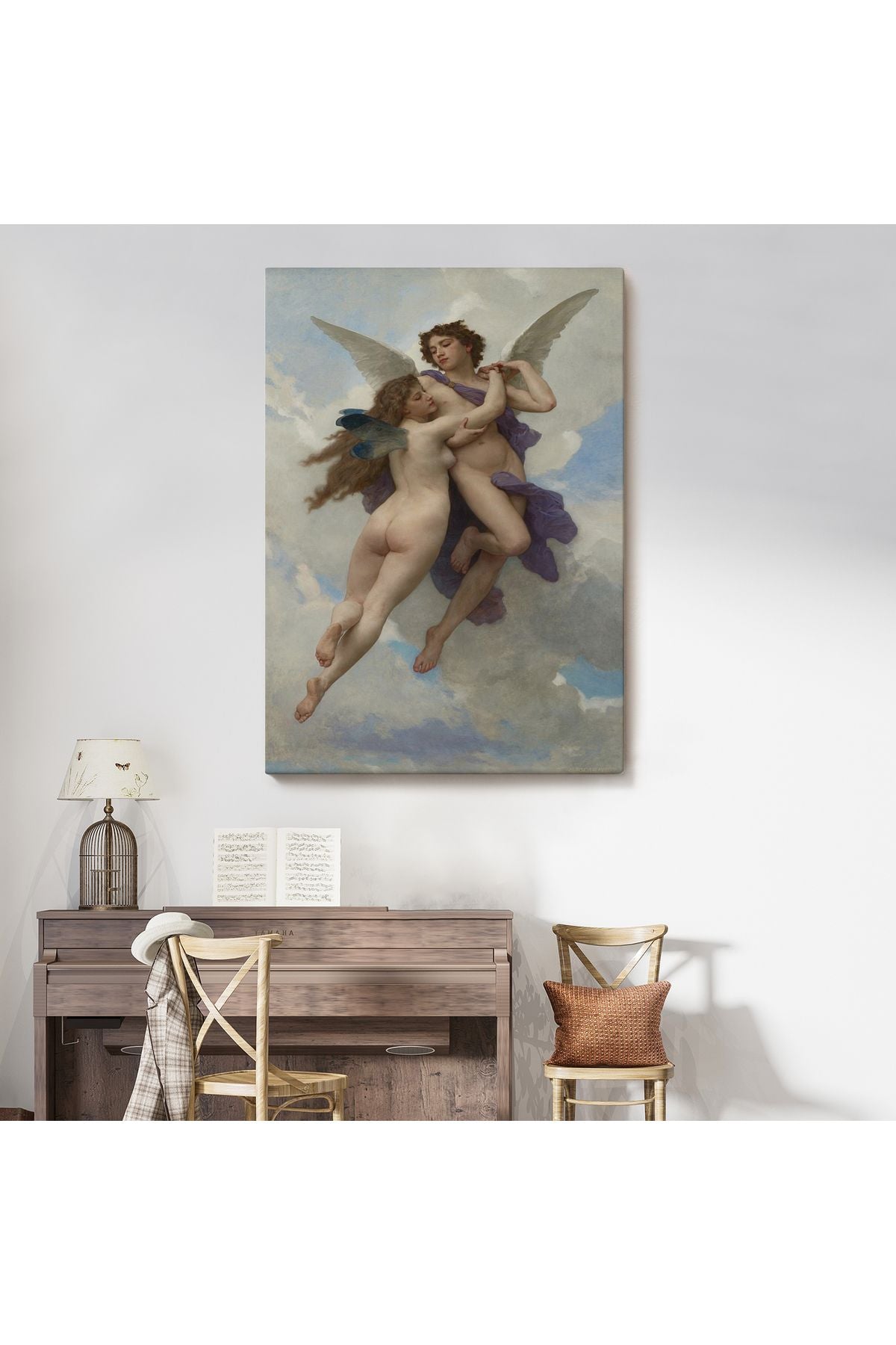 William Adolphe Bouguereau tarafından 1890 Yılında Yapılmış Kanvas Tablo-5237