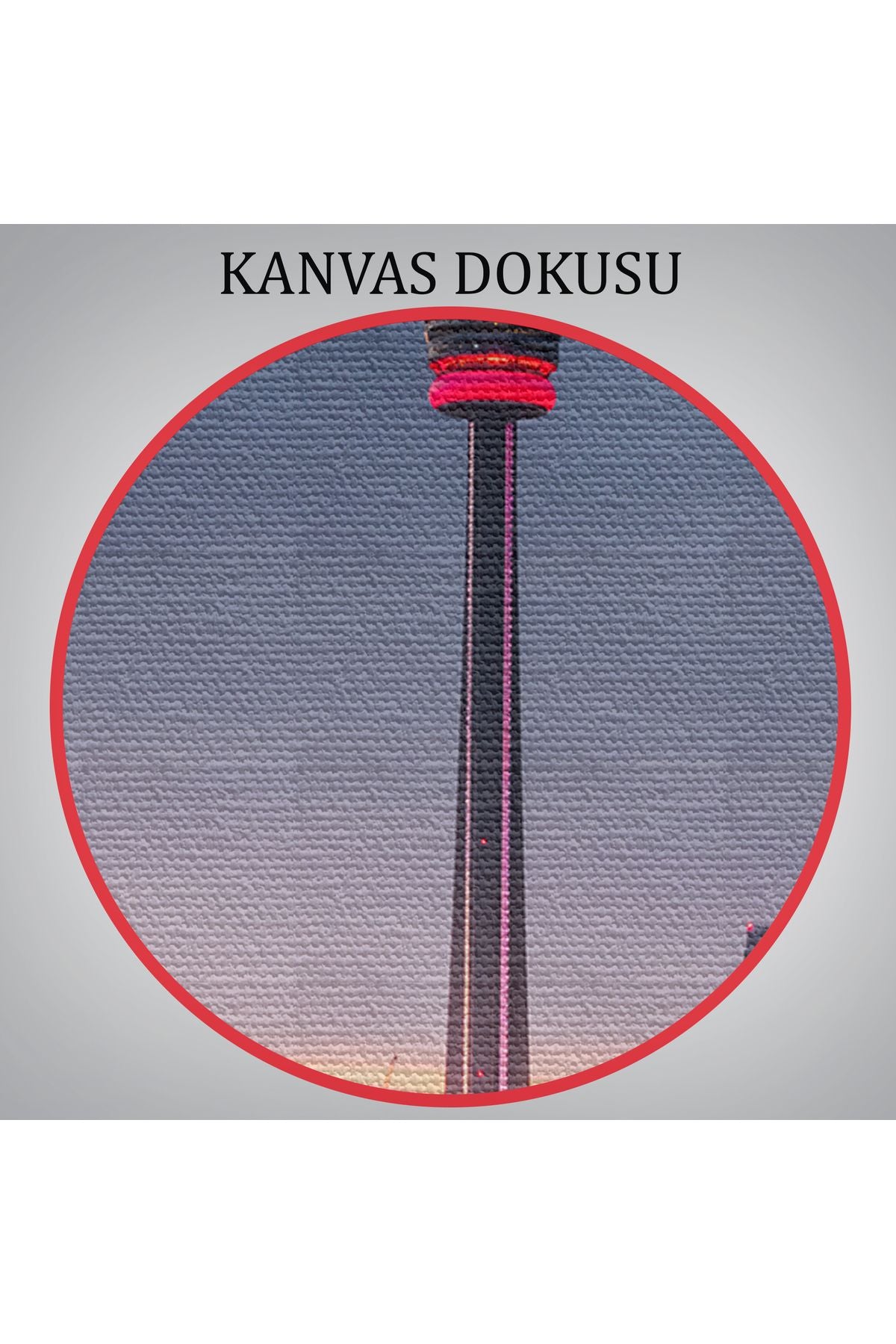 Kanada Toronto Manzarası Kanvas Tablo-5079