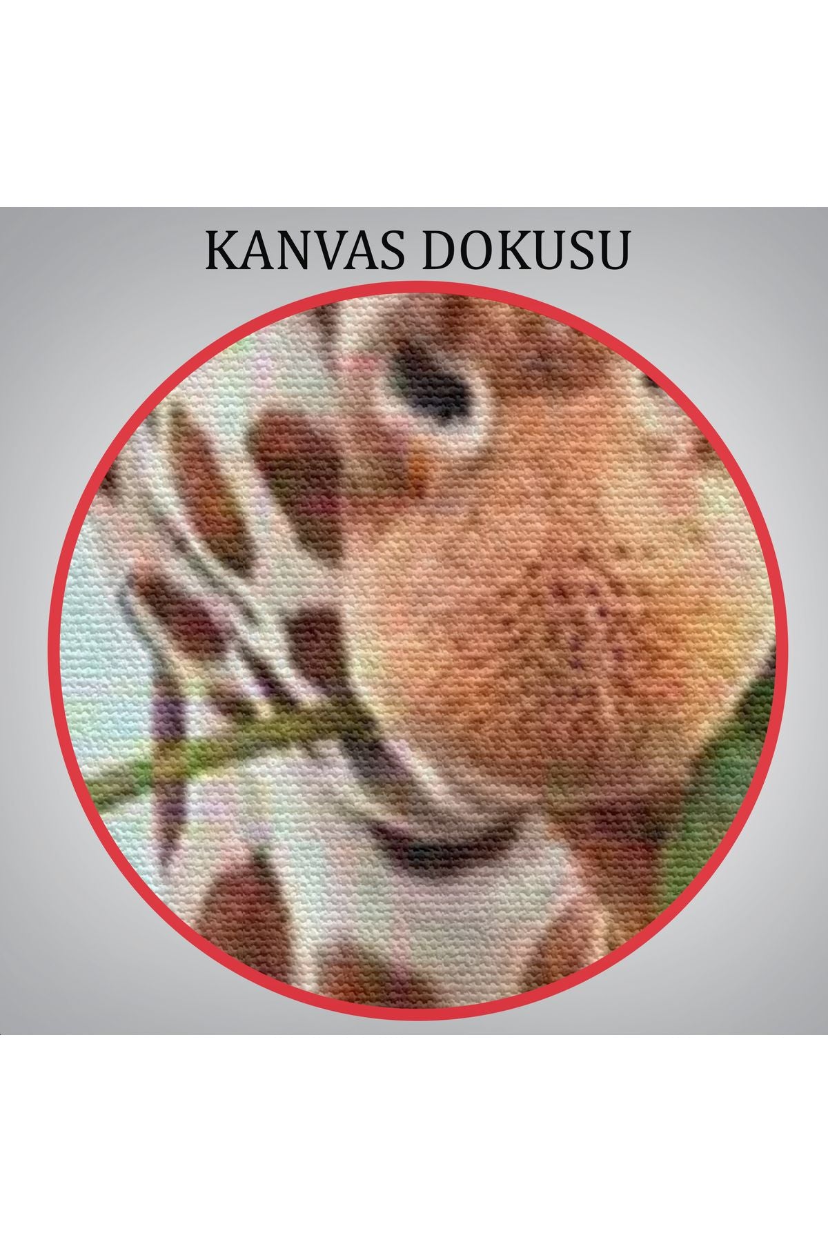 Ağzında Gül Olan Gözlüklü Zürafa Duvar Tablosu-6080
