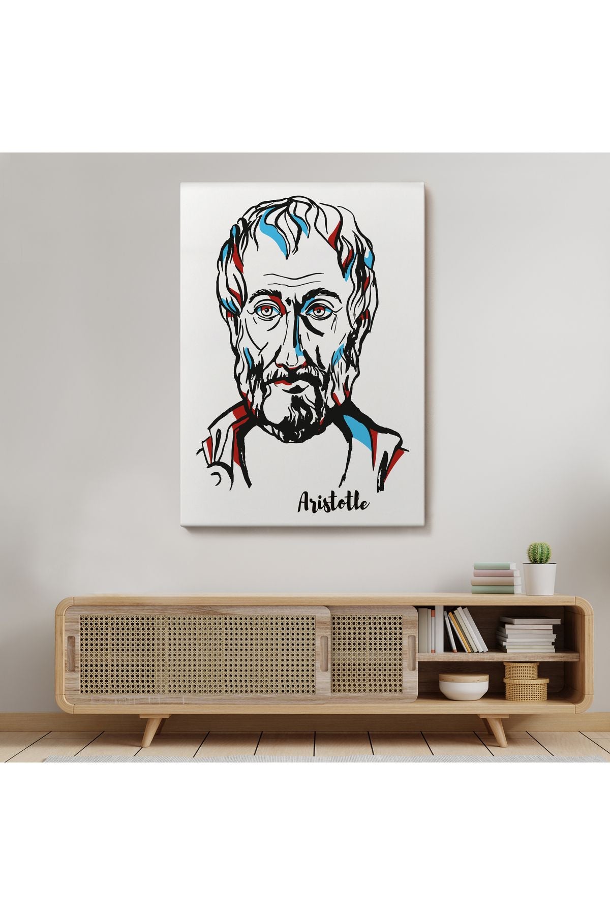 Aristoteles Dekoratif Kanvas Tablo-5919