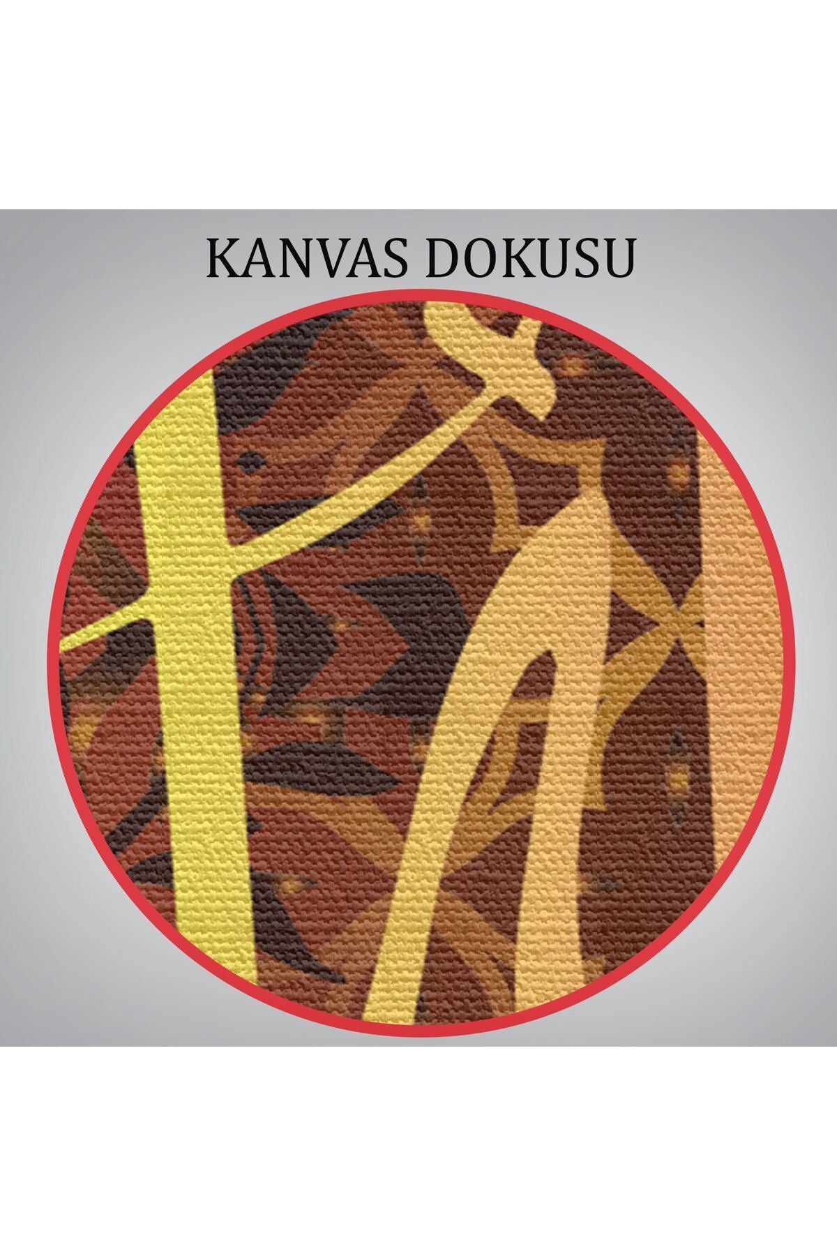 Allah Her Şeyi Hakkı İle Bilendir Yazılı Dekortif Kanvas Tablo-3276