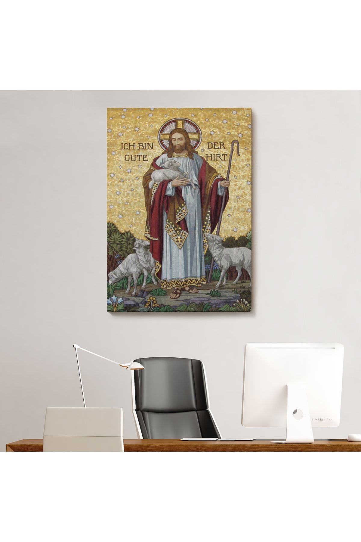 Cennetin ve Sonsuzluğun Yeşil Otlakları Duvar Tablosu, Büyük Gregory-6113