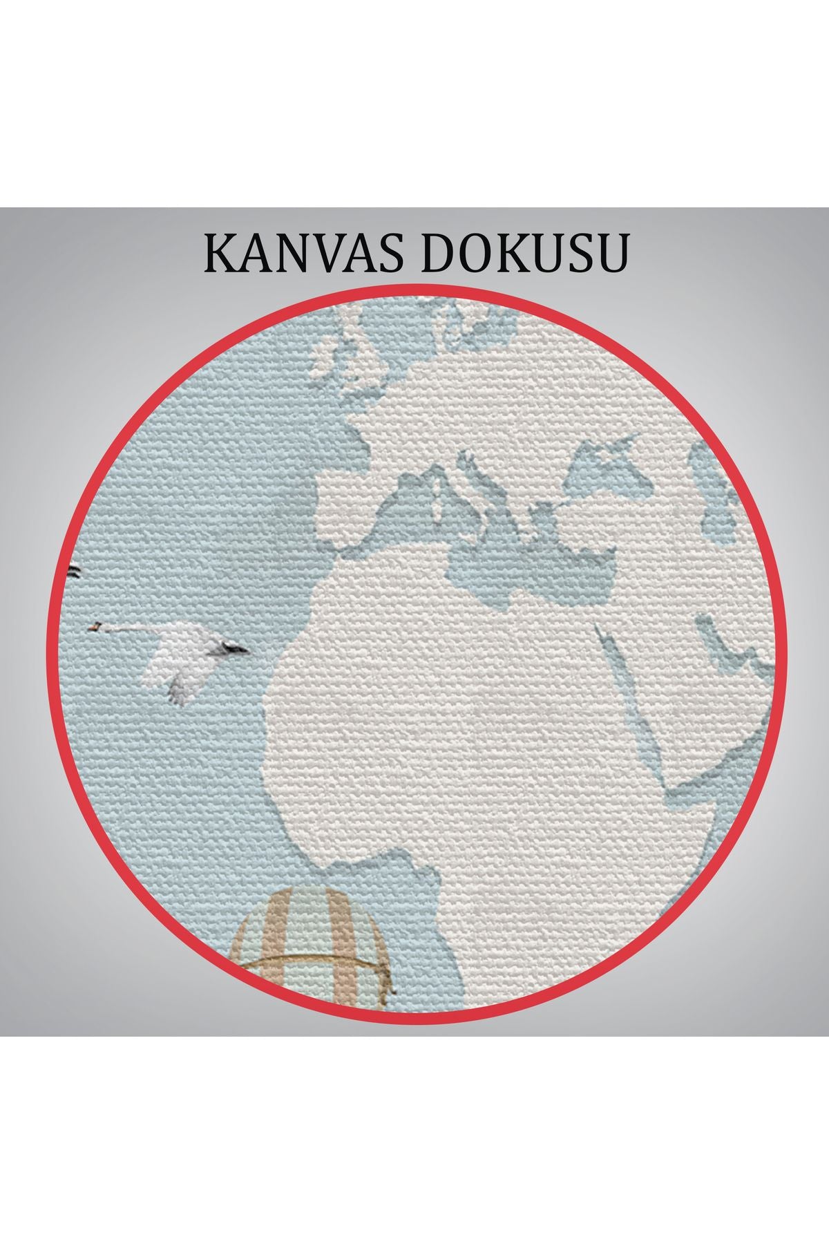 Çocuk Odası İçin Dekoratif Kanvas Duvar Tablosu-3674
