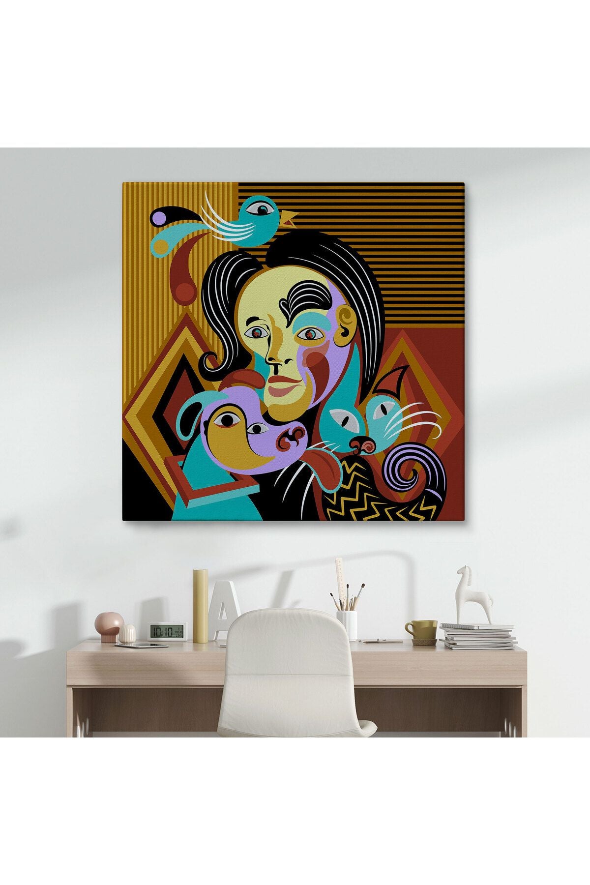 İkarus'un Düşüşü, Jacob Peter Gowy Kanvas Tablo-5856