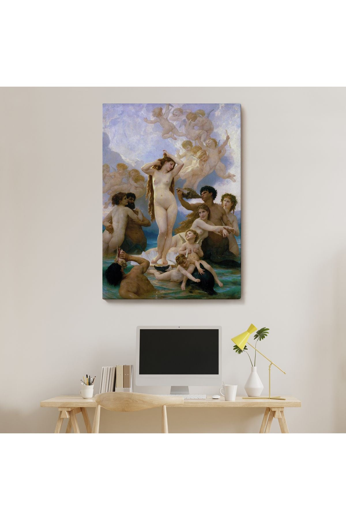 Venüs'ün Doğuşu La Naissance de Vénus Duvar Tablosu-6027