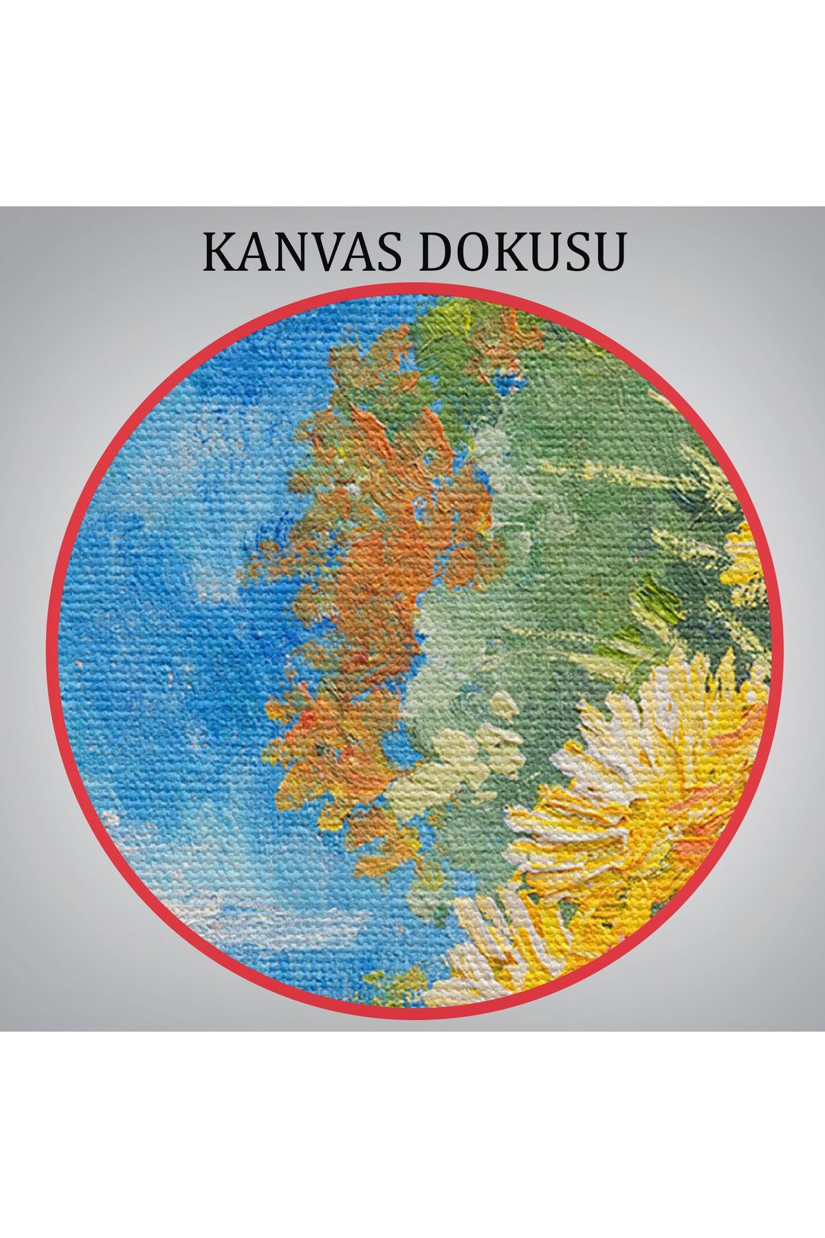 YB Pencere Kenarıdaki Çiçek Buketi Kanvas Duvar Tablosu-3453