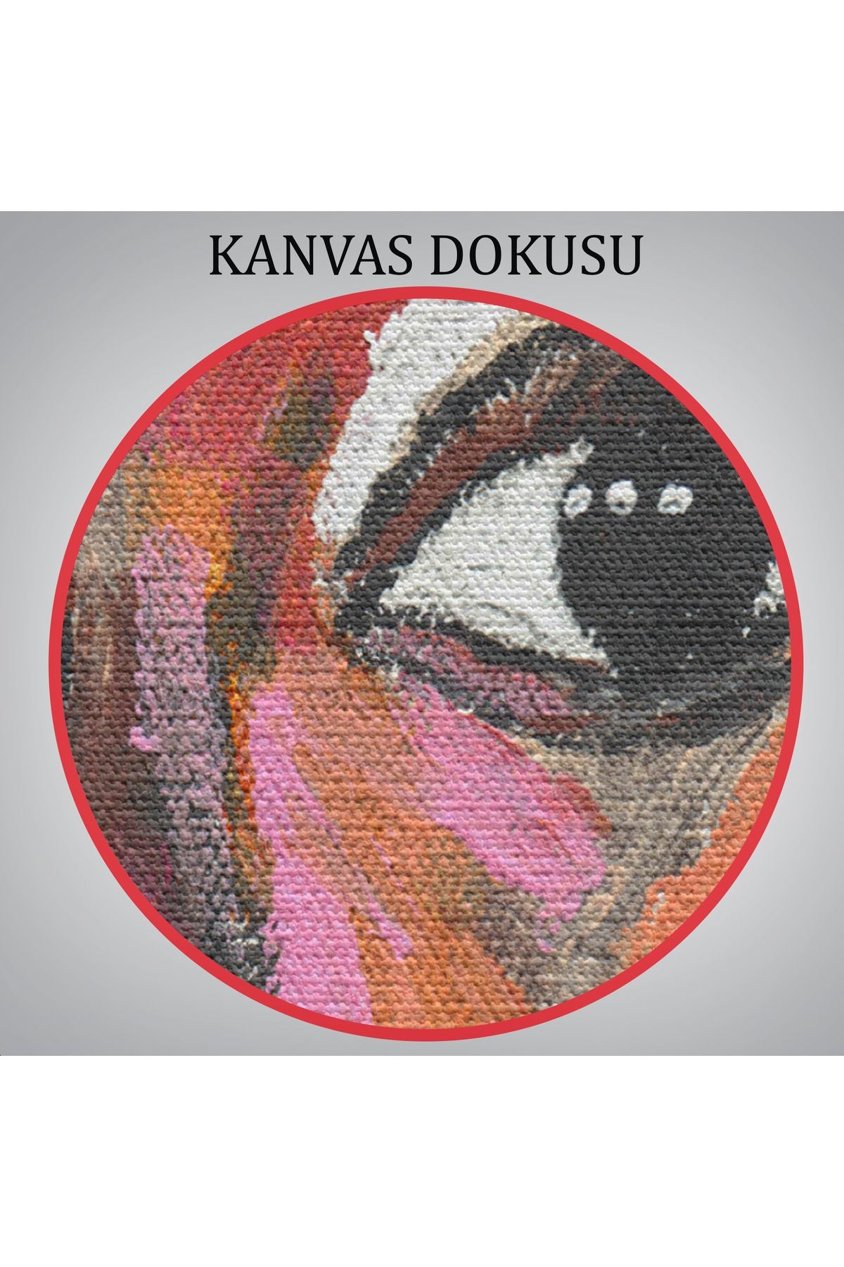 Afrikalı Kadın Portresi Pop Art Duvar Tablosu-6004