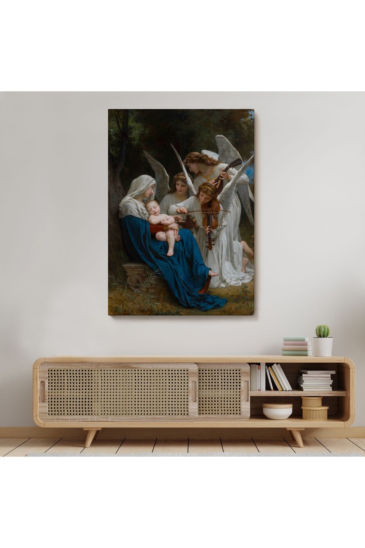 YB Song of the Angels, Meleklerin  Şarkısı Dekoratif Duvar Tablosu-6123