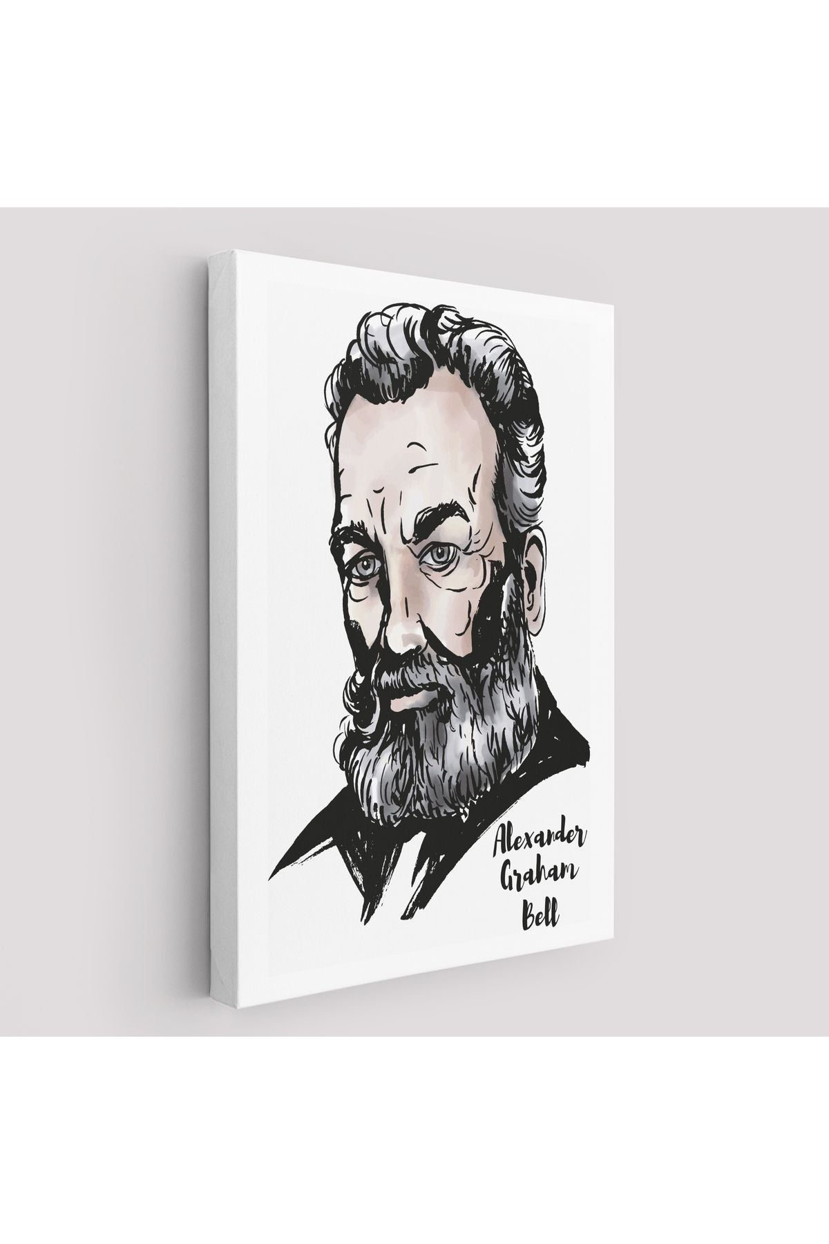 Alexander Graham Bell Dekoratif Kanvas Tablo-5916