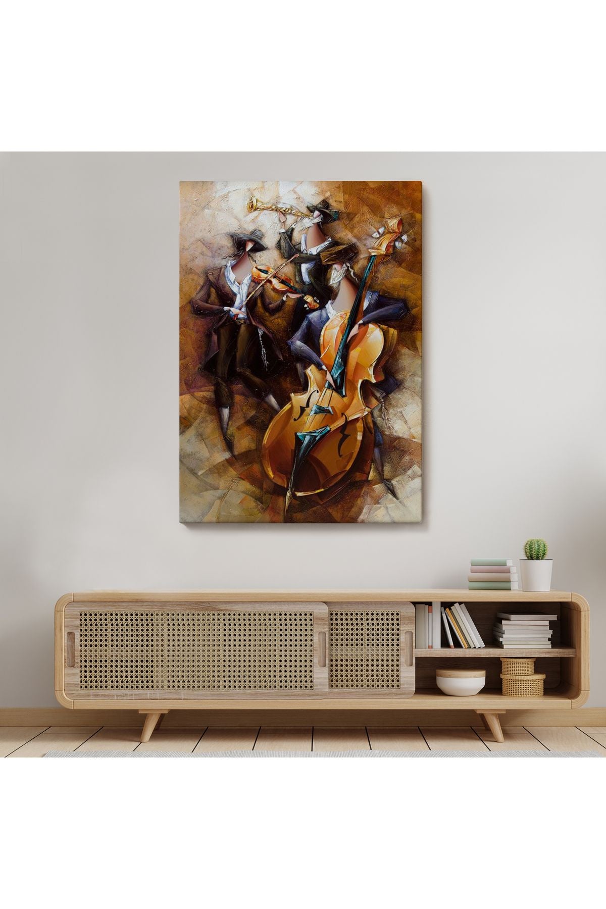 Sürreal Müzik Grubu Duvar Tablosu-6490