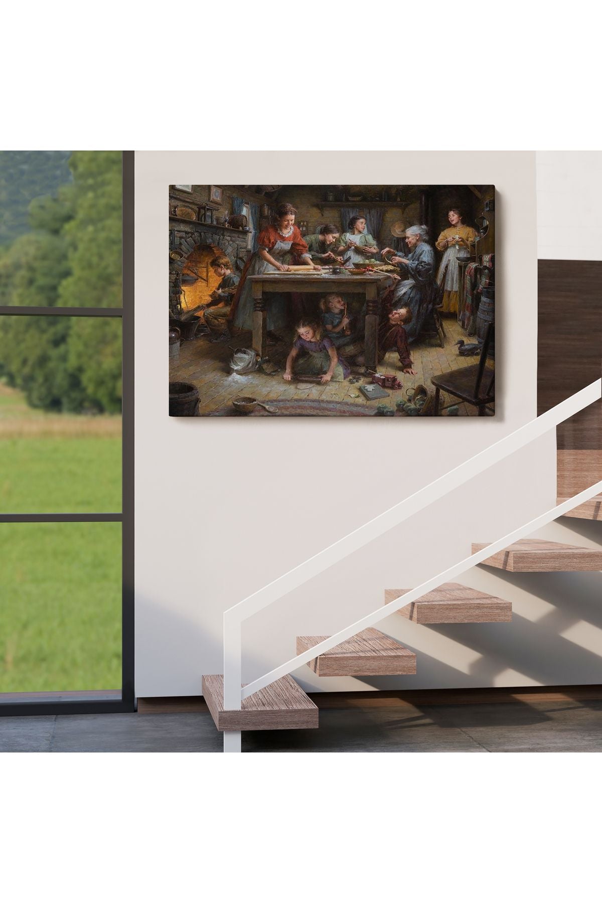 Aile Gelenekleri Tablosu - Morgan Weistling's Painting Family Traditions-6528