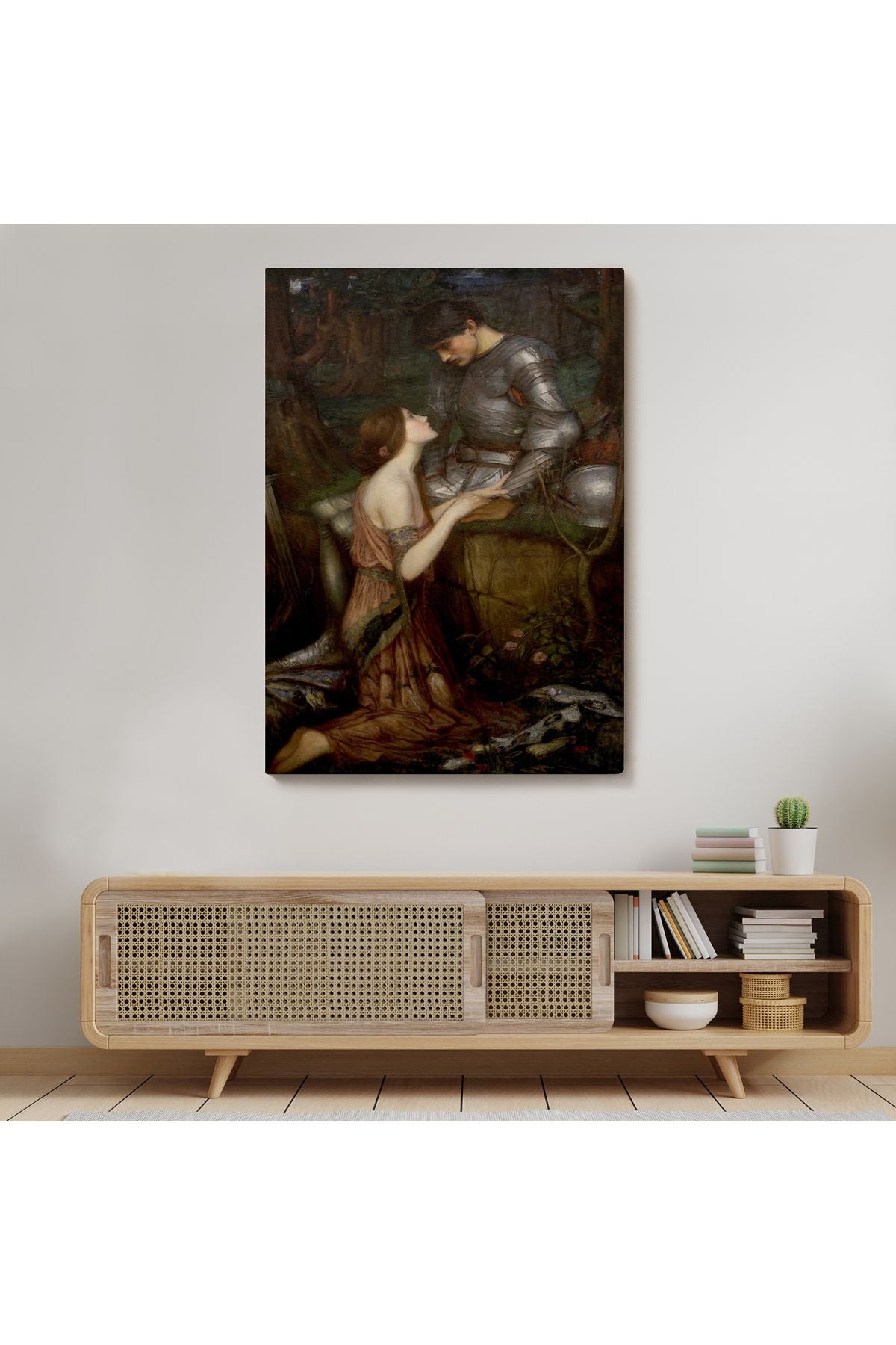 Lamia ve Asker Duvar Tablosu-6393