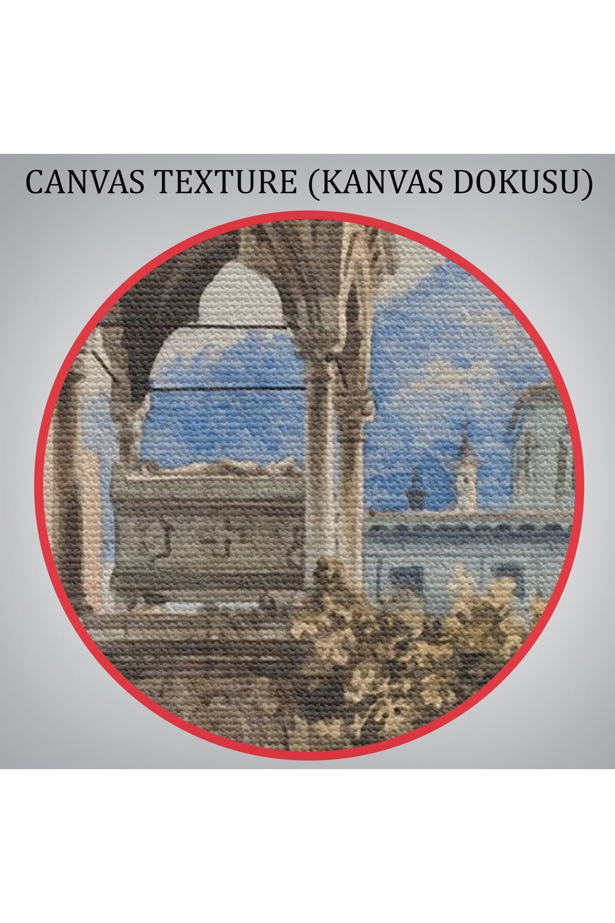 Eski Hollanda Şehir Manzarası Duvar Tablosu-1222