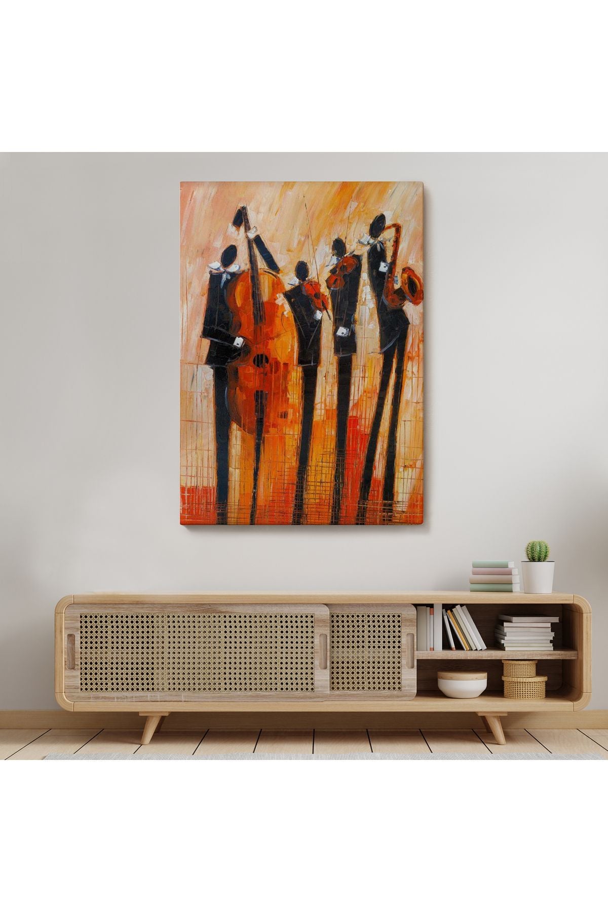 Sürreal Müzik Grubu Duvar Tablosu-6497