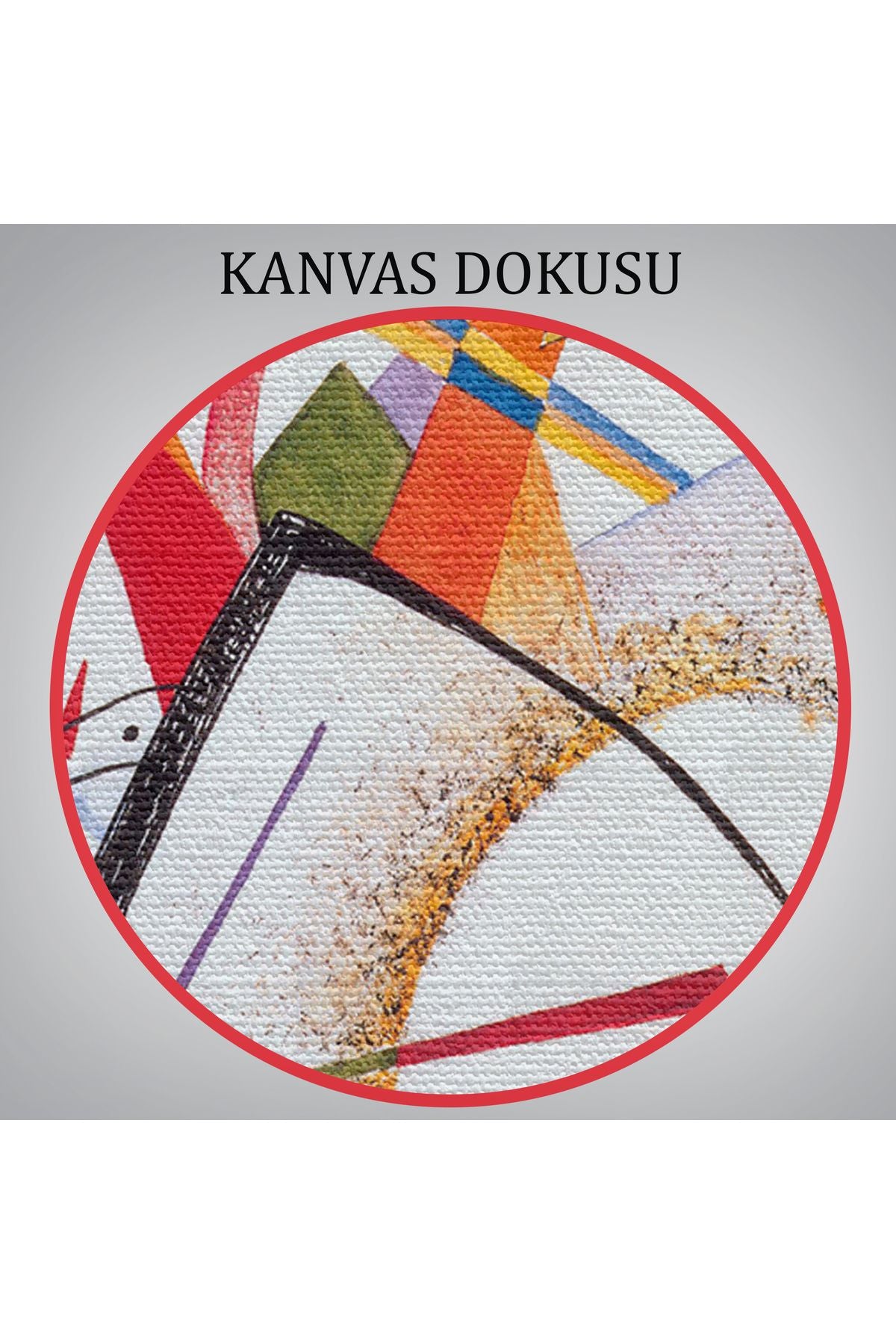 Renkli Gerçeküstü Dekoratif Duvar Tablosu-6615