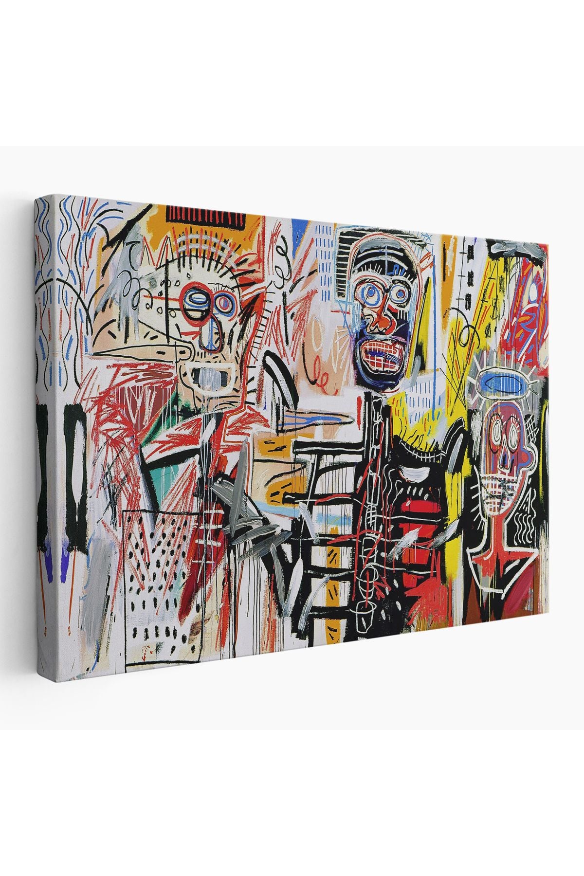 Jean Michel Basquiat'in Untitled Kanvas Tablo-5056