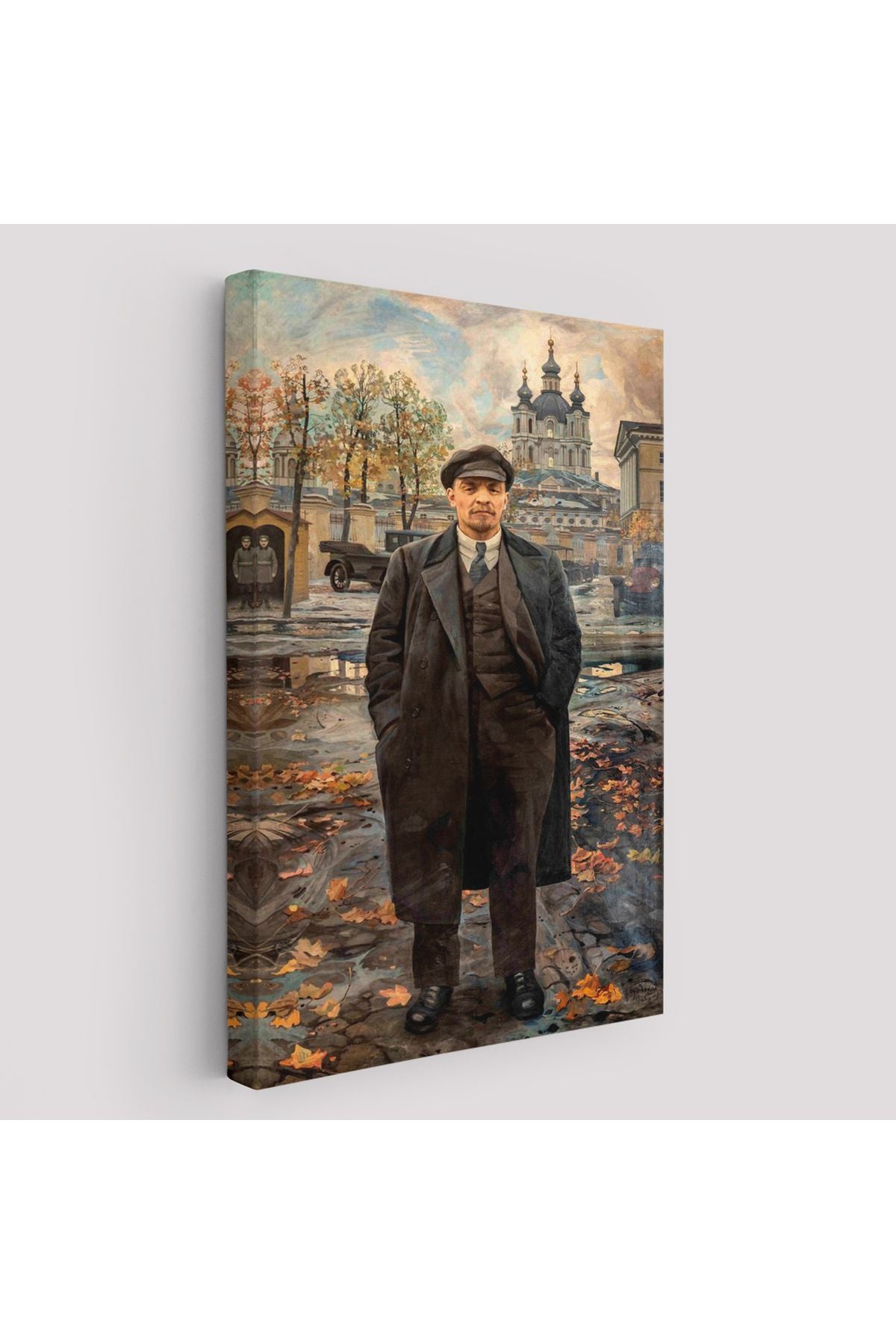 Vladimir Lenin Sovyet Dönemi Rusya Dekoratif Duvar Tablosu-6194