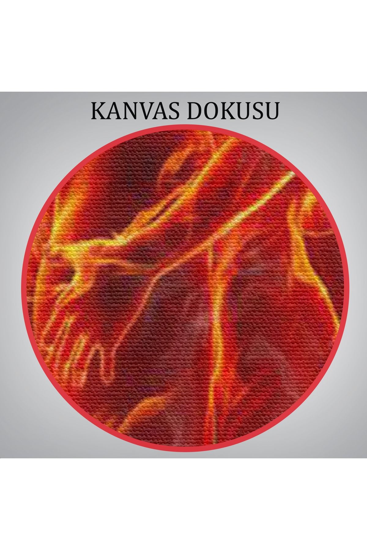 Ateşli Çift Dekoratif Duvar Tablosu -6183
