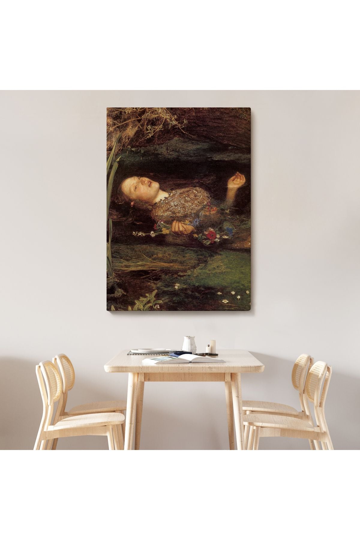 Tshp seri001 Shakespeare'in Ophelia'sı Hamlet Dekoratif Duvar Tablosu-6319
