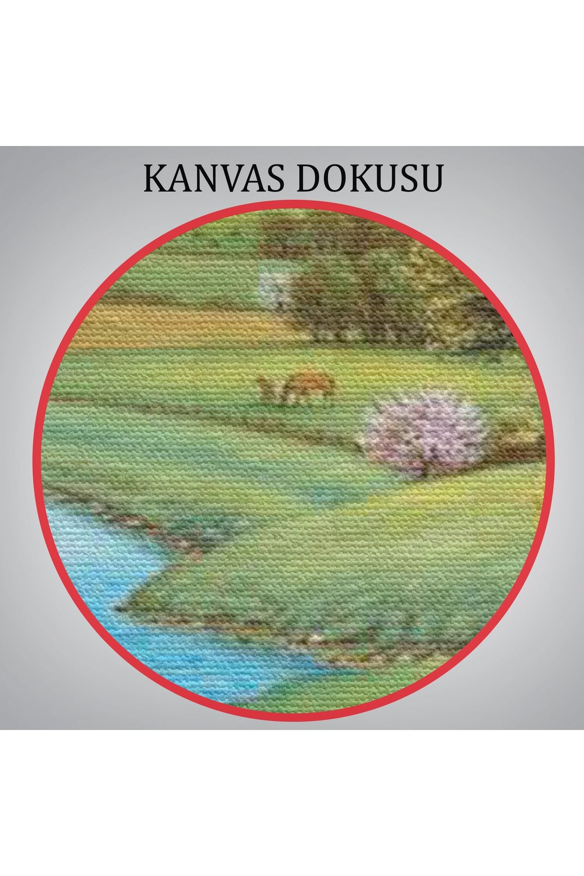 Akarsu Kenarındakı Rus Köylü Kızı Dekoratif Duvar Tablosu-6536