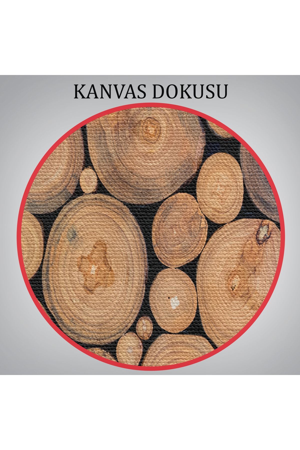 Odun Kütükler Kanvas Tablo-5078