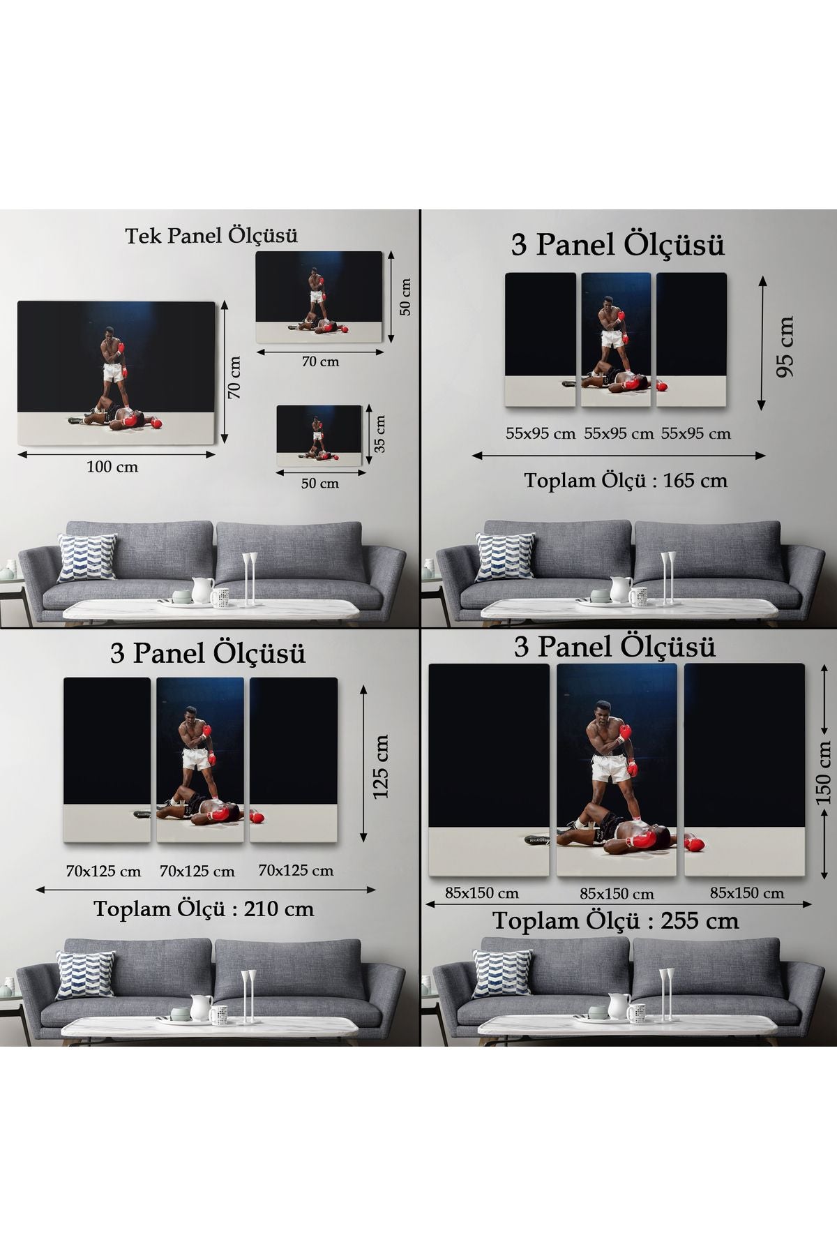 Muhammet Ali Kanvas Tablo-5074