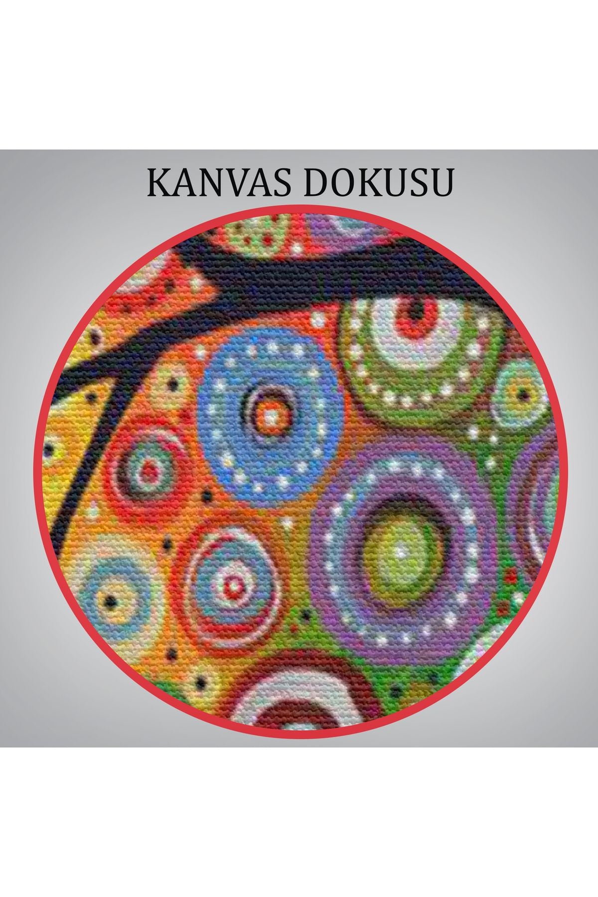 Sürreal Ağaçtaki Renkler Senfonisi Tablosu-6645