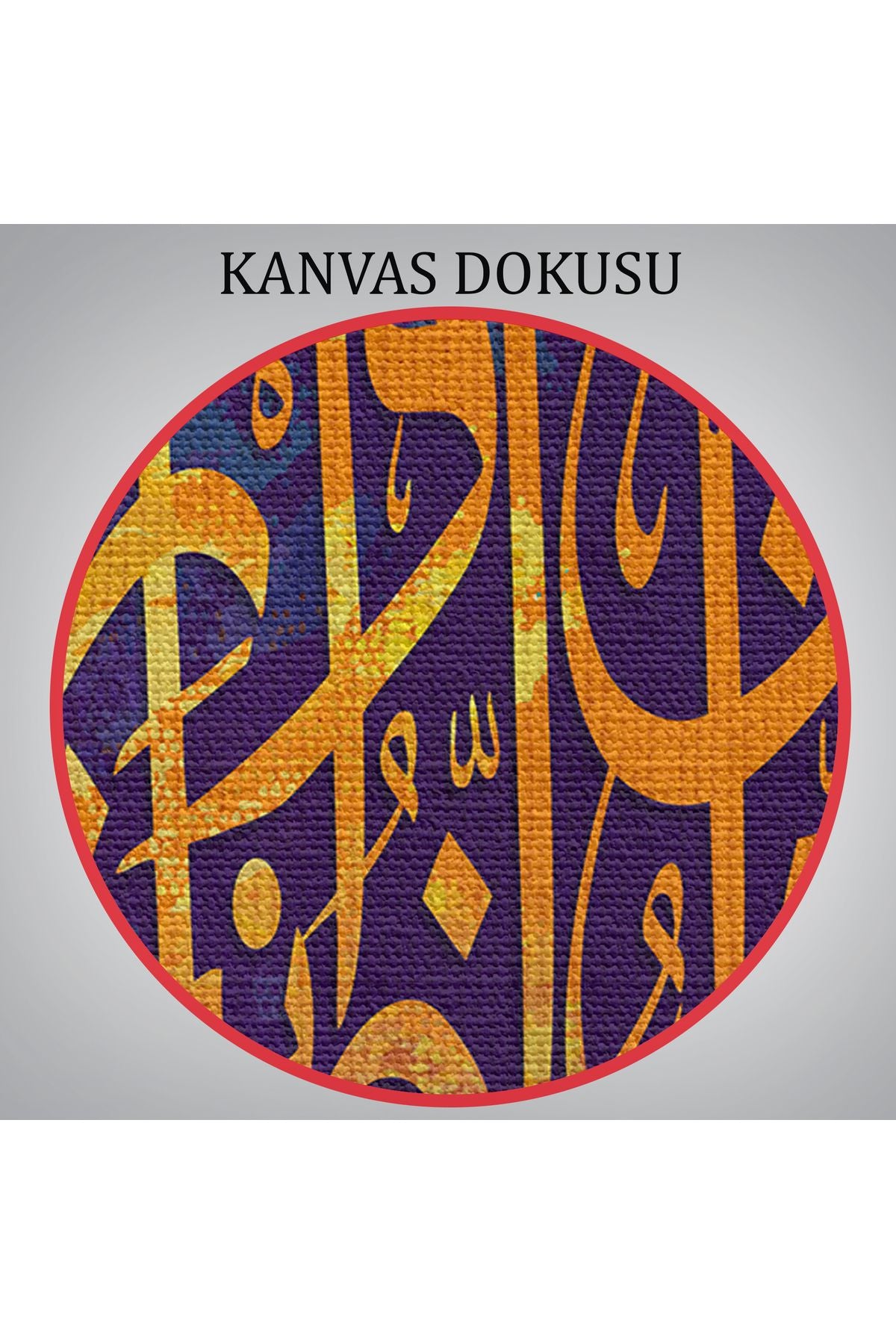 Bu Dert Gelip Beni Buldu, Sen Merhametlilerin en Merhametlisisin Ayet Kanvas Tablo-3360