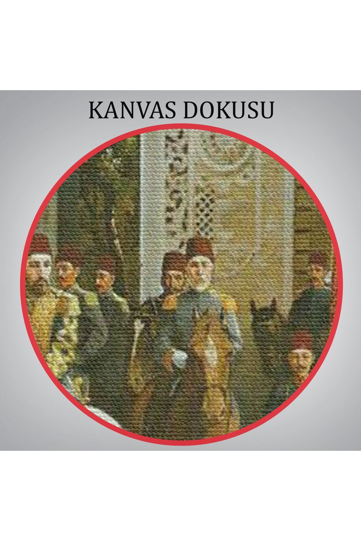 Abdülhamin Han Dolmabahçe Sarayı Tablosu-6557