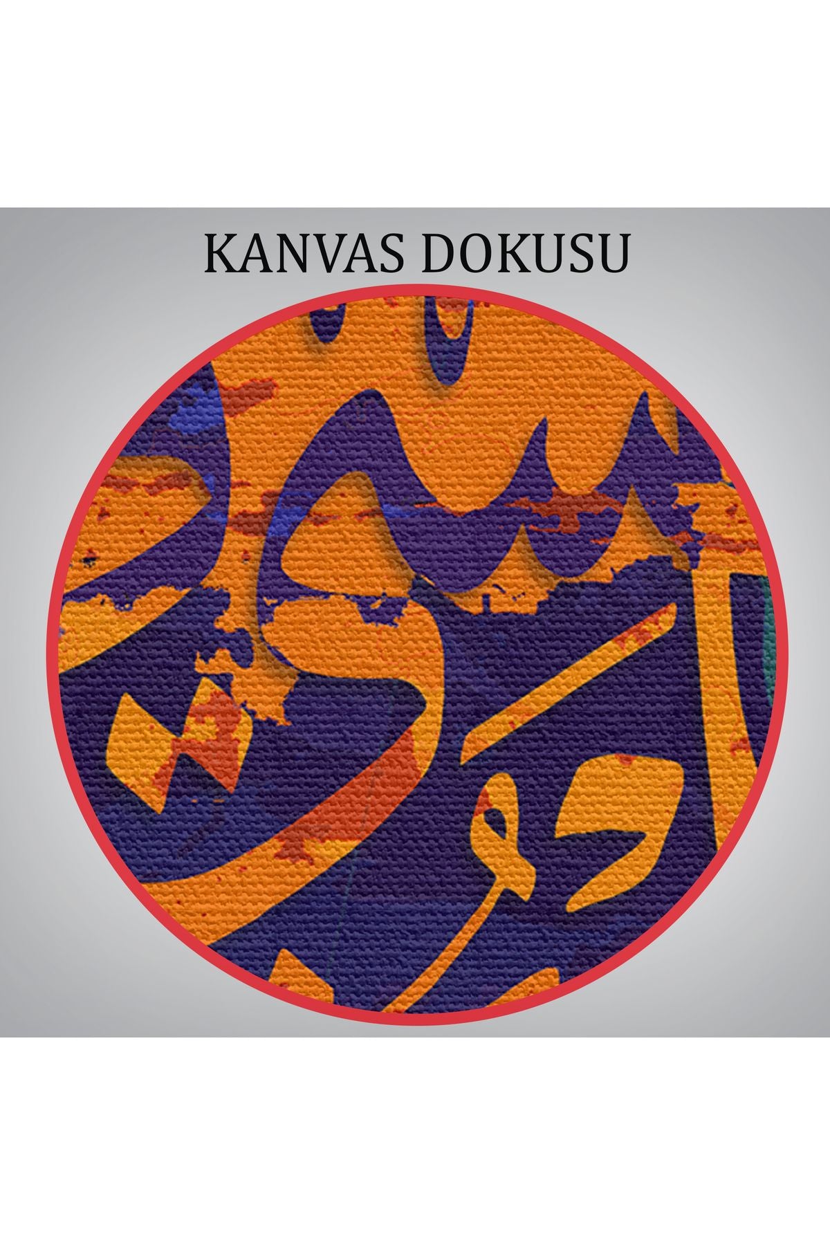 Rabbim, Ben Nefsime Zulmettim, Beni Bağışla (Kasas Suresi 16.Ayet) Kanvas Tablo-3323