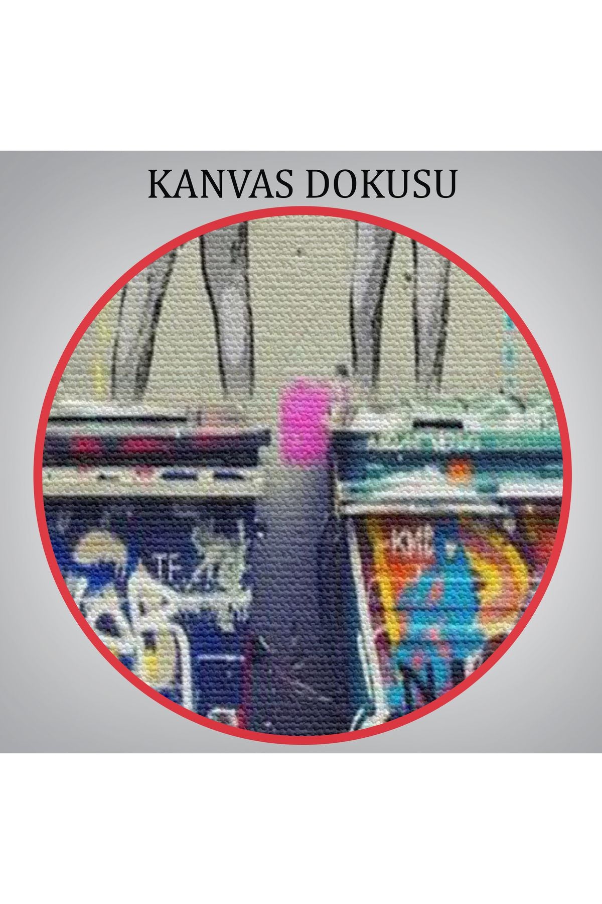 modagos068 Bansky Çöp Kutusuna İşeyen Çocuklar Kanvas Tablosu / Hayat Kısa-5154
