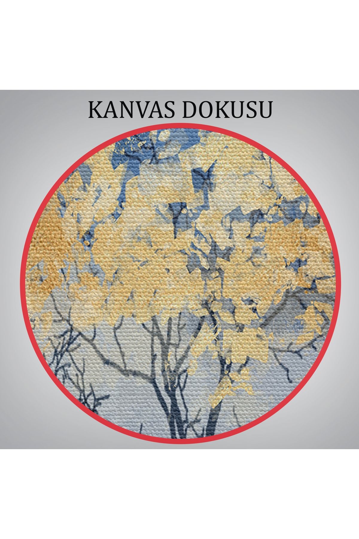 Geceyarısı Orman Manzarazı Yağlıboya Görünüm Dekoratif Tablo-3722