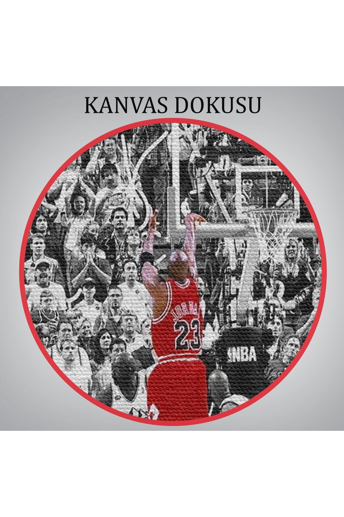 MLT Brnd product092 Michael Jordan Üçlük Şutu Kanvas Tablo-5139