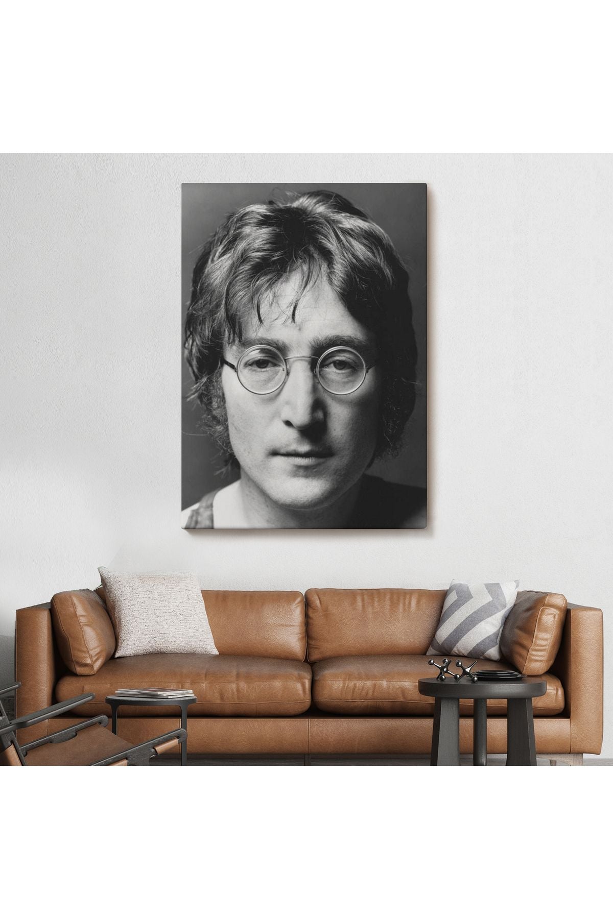 Özel Tasarım John Lennon Kanvas Duvar Sanatı Tablo-5303