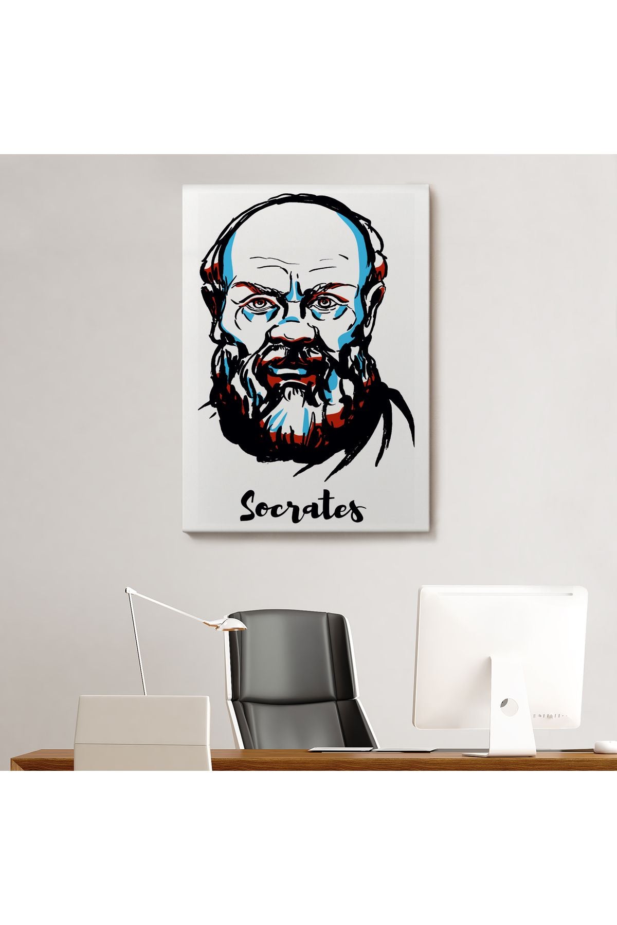 DB HG Socrates Dekoratif Kanvas Tablo-5969