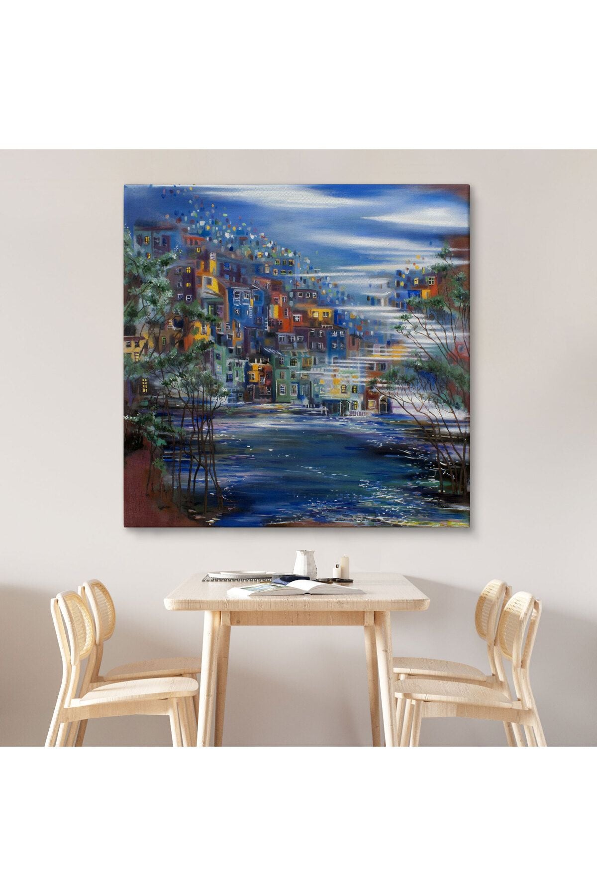 Gün Doğumu Öncesi Kanvas Tablo-5900