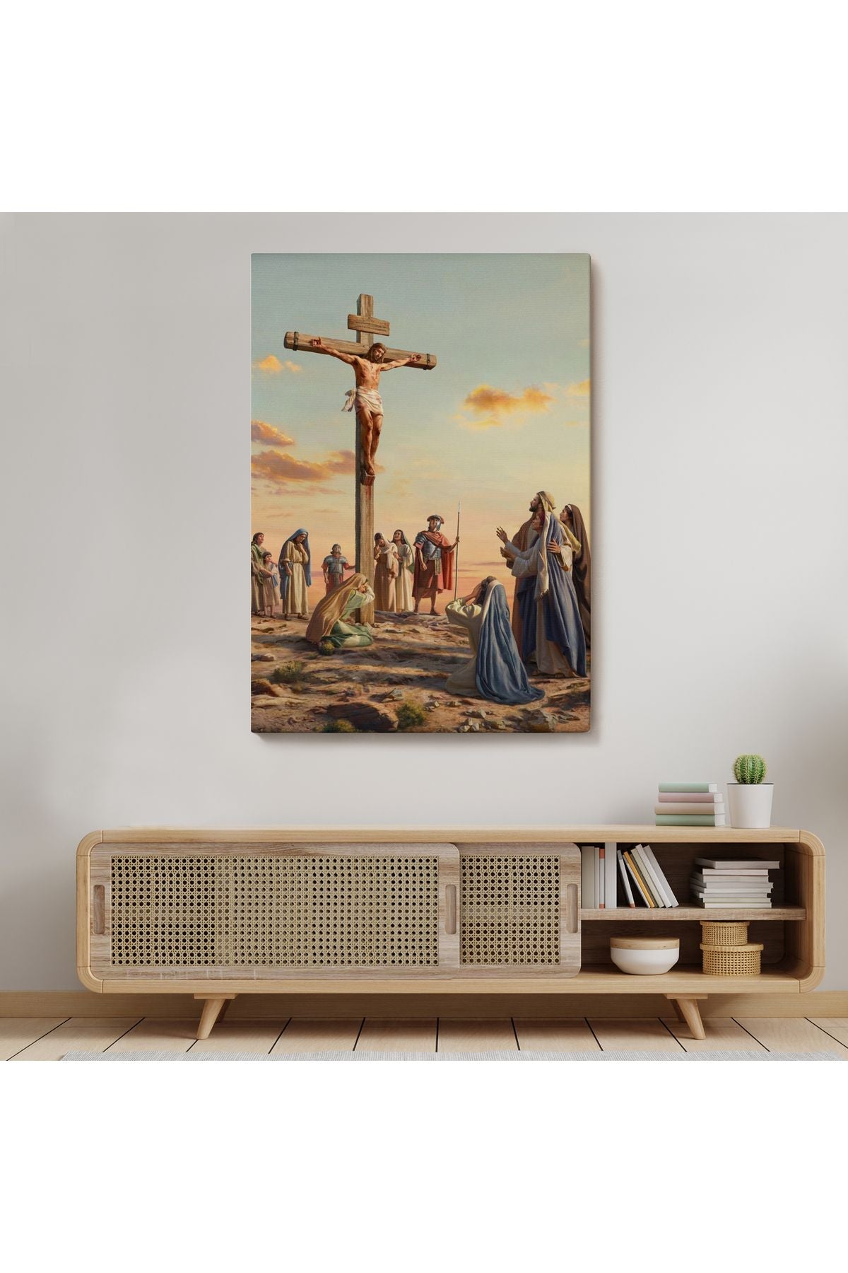 Çarmıha Gerilmiş İsa Mesih Duvar Tablosu, Jesus Christ-6347