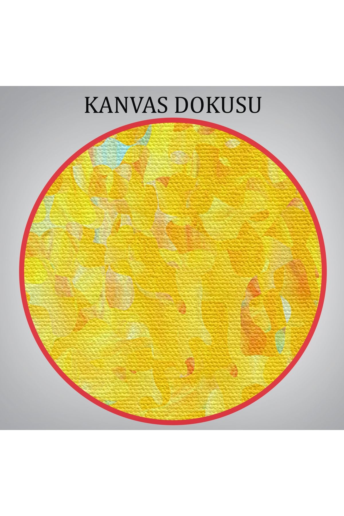 Sürreal Renkler Senfonisi Tablosu-6636