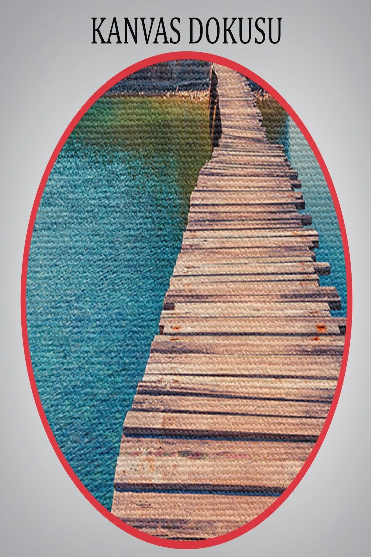 Zakinthos Adası Yunaniztan Dekoratif Kanvas Duvar Tablosu-3584
