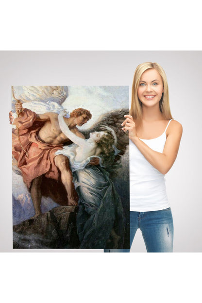 Gün Doğumu Yıldızı Herbert James Draper Dekoaratif Duvar Tablosu-6148