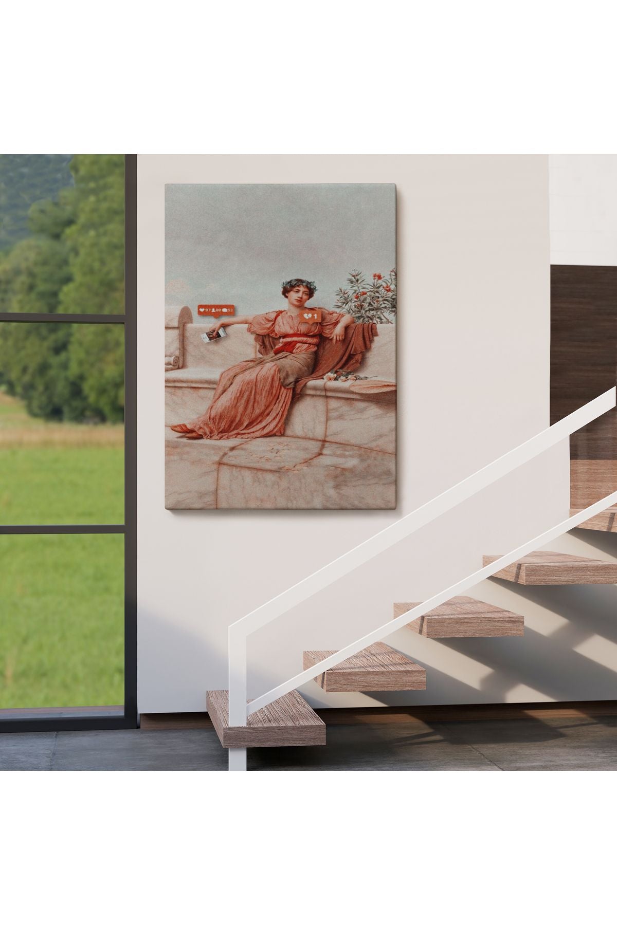 Günümüz İlişkileri Duvar Tablosu-6024