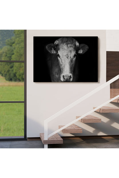 İnek Dekoratif Kanvas Tablo 1137