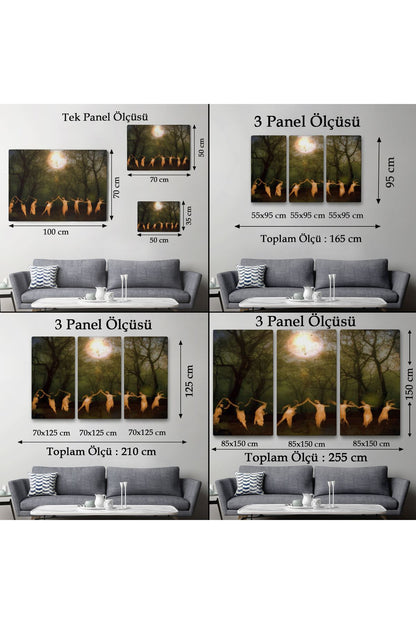 Ay Dansçıları Tablosu - Moondancers-6571