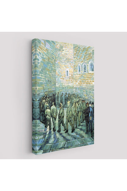 Vincent van Gogh Tutuklular Çemberi Tablosu -6445