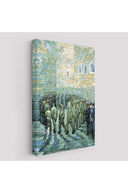 Vincent van Gogh Tutuklular Çemberi Tablosu -6445